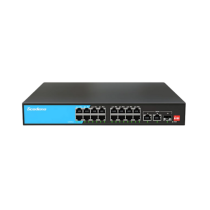 Switch mạng 26 cổng SCODENO S200-26GTCP-GC-ACR (24 cổng PoE)
